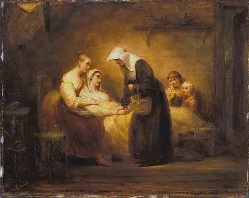 The Sister of Mercy by Ary Scheffer