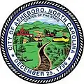 Official seal of Asheboro, North Carolina