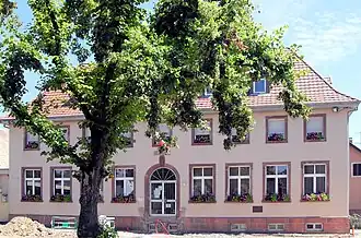 The town hall in Aspach-Michelbach