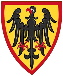 Attributed coat of arms of Henry VI, Holy Roman Emperor (Codex Manesse)