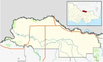 Yarrawonga is located in Shire of Moira