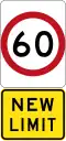 New 60&nbsp;km/h Speed Limit (used in Victoria)
