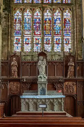 The Autel de la Vierge