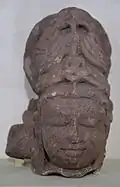 Avalokitesvara Head. Sandstone. Circa 12th Century CE.