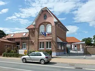 The town hall of Avroult
