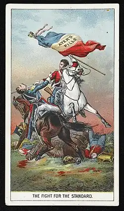 Advert for Ayers Pills