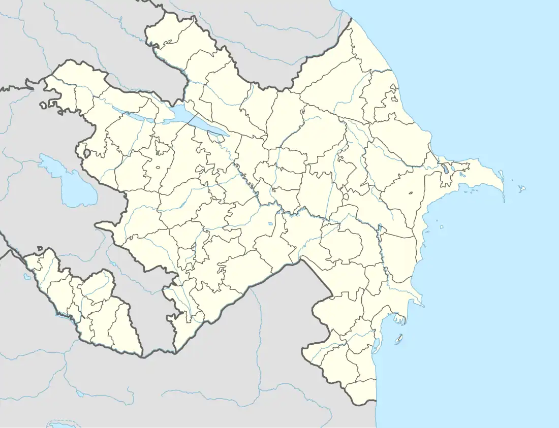Agstafa is located in Azerbaijan