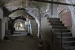 View of the corridor on the upper floor gallery