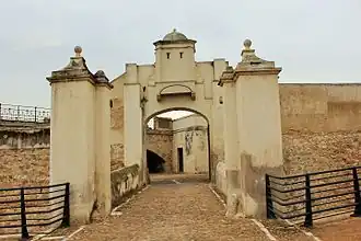 Exterior Facade of the San Vicente Gate