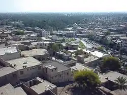 The city of Minab in a sunny day