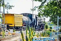 Train monument in Selebi-Phikwe