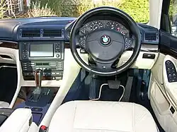 Post-facelift interior