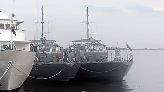 PG-376 BRP Heracleo Alano with BRP Picar at Pier 13