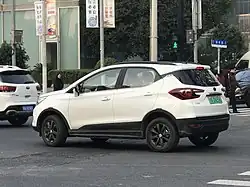 BYD Yuan facelift (EV; without spare tire)