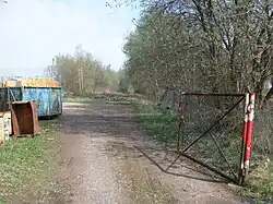 Location of the razed station (2016)