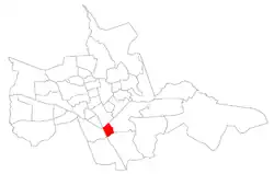 The bairro in District of Sede