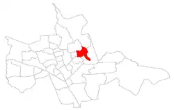 The bairro in District of Sede