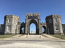 Baltimore Cemetery entrance at 2500 E. North Avenue in Berea, Baltimore