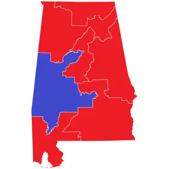 2022 Alabama United States House of Representatives election by Congressional District