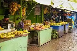 Banana stalls