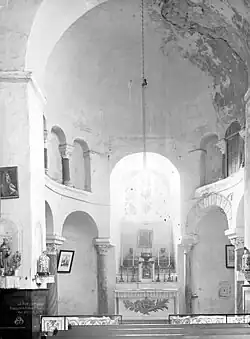 The cathedral baptistery, or church of Saint-Jean, in the 19th century