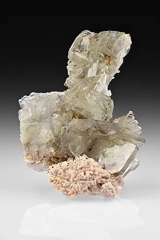 Image 9Baryte, by Iifar (from Wikipedia:Featured pictures/Sciences/Geology)