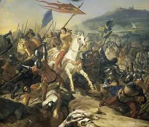 Battle of Mons-en-Pévèle by Charles-Philippe Larivière