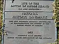 Battle of Rhode Island Site Plaque