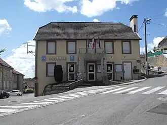 The town hall in Bavans