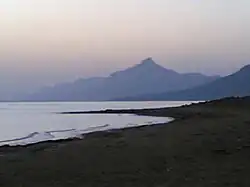 A bay near Cape Kormakitis in the west of Northern Cyprus