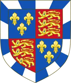 Arms of Beaufort, legitimized sons of John of Gaunt