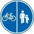 D9: Segregated path for pedestrians and cyclists