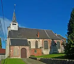 Thines, the village church