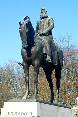 Equestrian statue