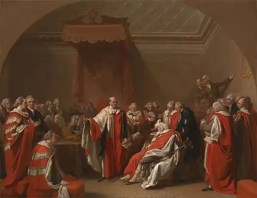 The Death of Chatham, 1778