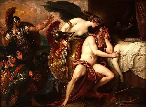 Thetis Bringing Armour to Achilles by Benjamin West