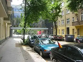 School entrance wing, Drorystraße, Rixdorf