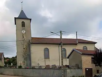The church in Bettegney-Saint-Brice