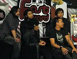 Big Ass in 2009 L-R: Off, Oak, Dax, Kob, Moo