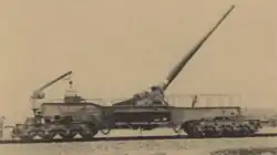 20.3 cm Kanone railroad gun