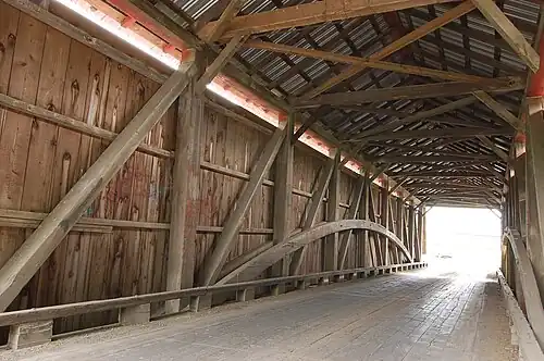 Inside of undamaged east side (2006)