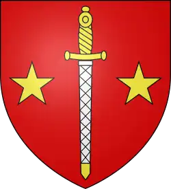 Coat of arms of Calonne-Ricouart