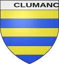 Coat of arms of Clumanc
