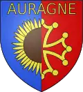 Coat of arms of Auragne