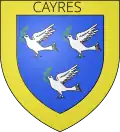 Coat of arms of Cayres