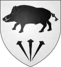 Coat of arms of Courcelles-sur-Viosne