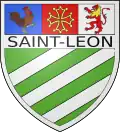 Coat of arms of Saint-Léon