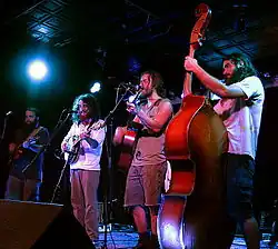 The Blind Owl Band on stage at The Saint, Asbury Park, NJ on July 19, 2013.