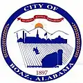 Official seal of Boaz, Alabama