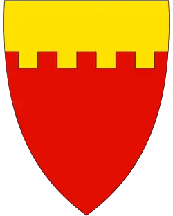 Coat of arms of Borge Municipality (1963-1993)